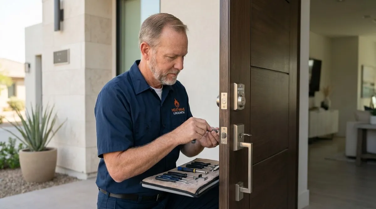 Heatwave Locksmith technician serving Phoenix